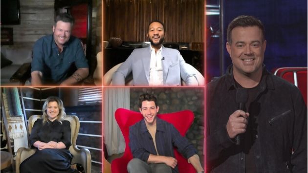 ‘The Voice’ pulls all the stops for their first ever live rounds shot from home